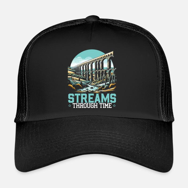 Roman Aqueducts Roman Engineering Ancient Rome Trucker Cap