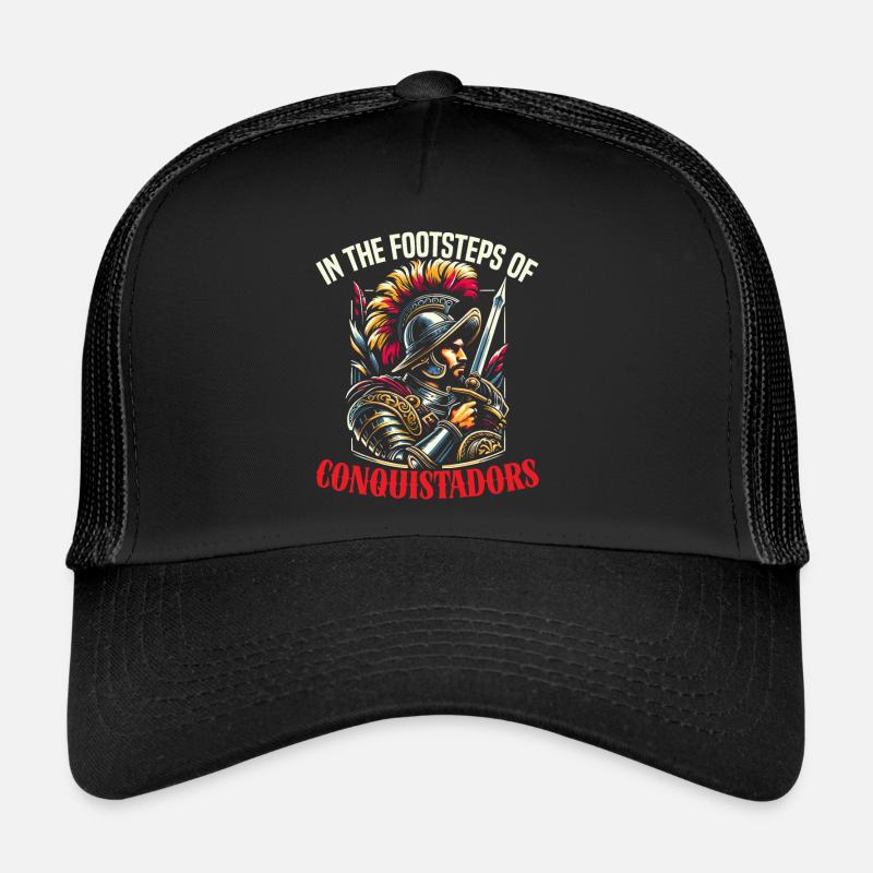 Spanish Conquistador Colonizer Explorer Spain Trucker Cap