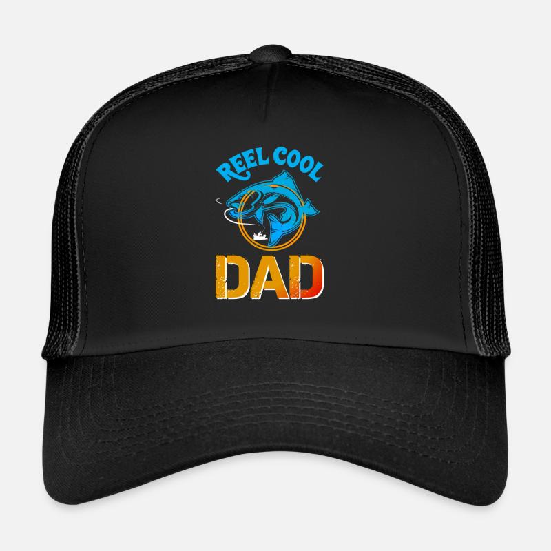Moulinet cool papa pêche Casquette trucker 