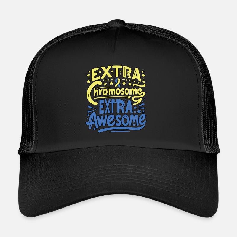 Extra Chromosome - Down Syndrom Tag Trucker Cap