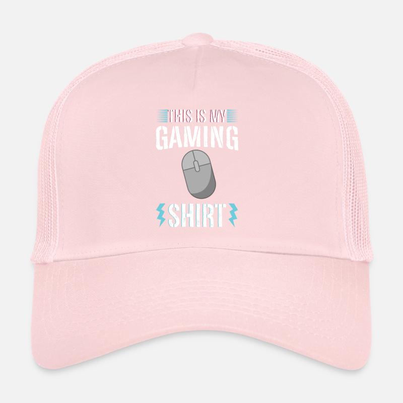 PC Video Gamer Computer Nerd Gaming WASD Trucker Cap