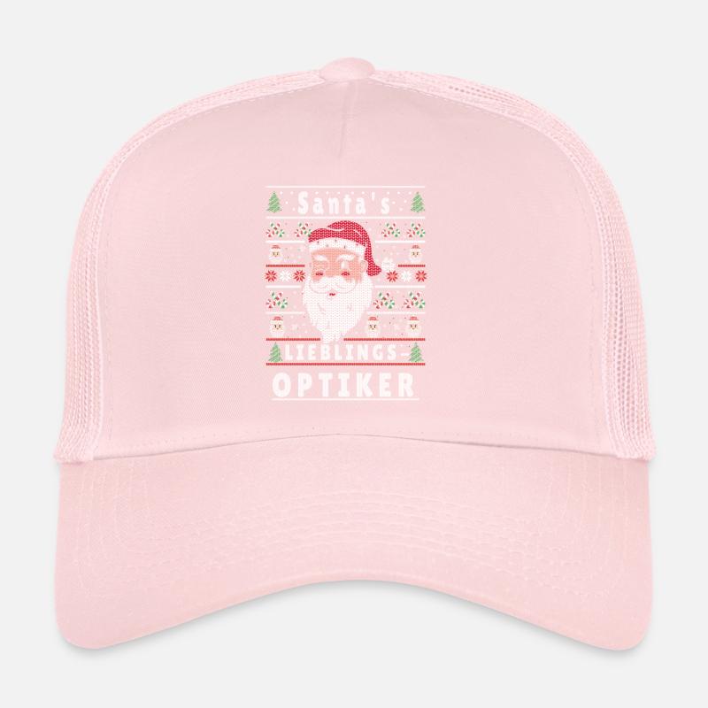 Noël moche L’OPTICIEN PRÉFÉRÉ DU PÈRE NOËL Casquette trucker 