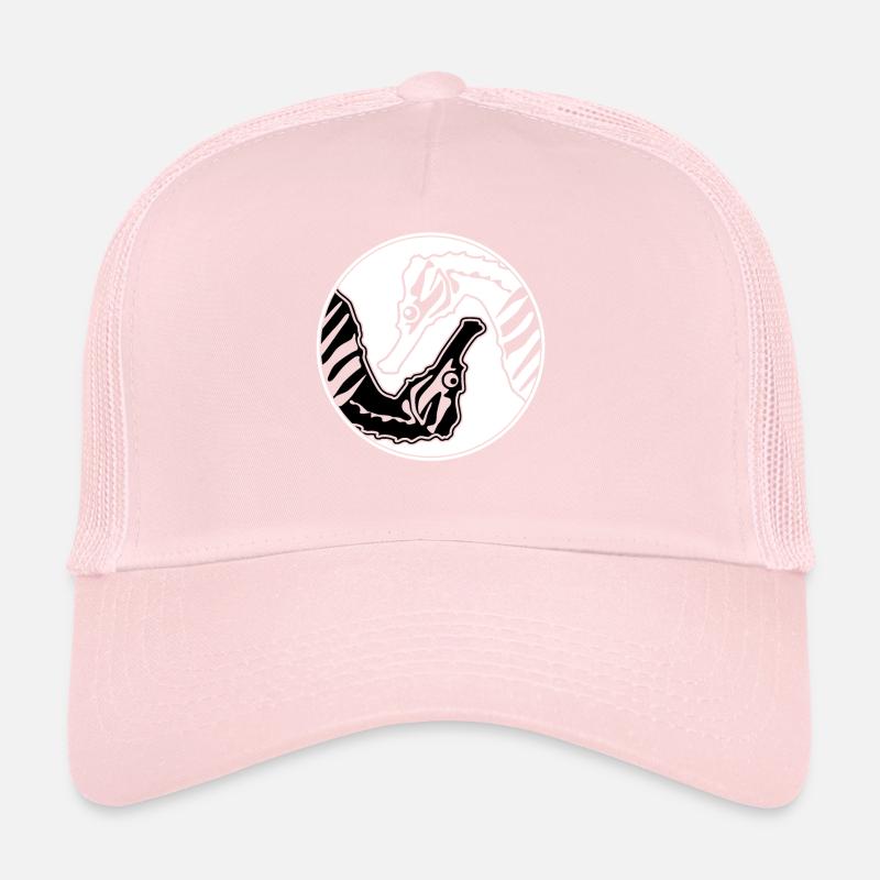 Hippocampes Yin et Yang Casquette trucker 