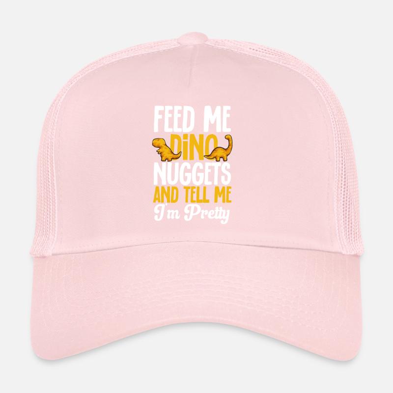 Dino Nuggets Dinosaur Chicken Nuggets Trucker Cap