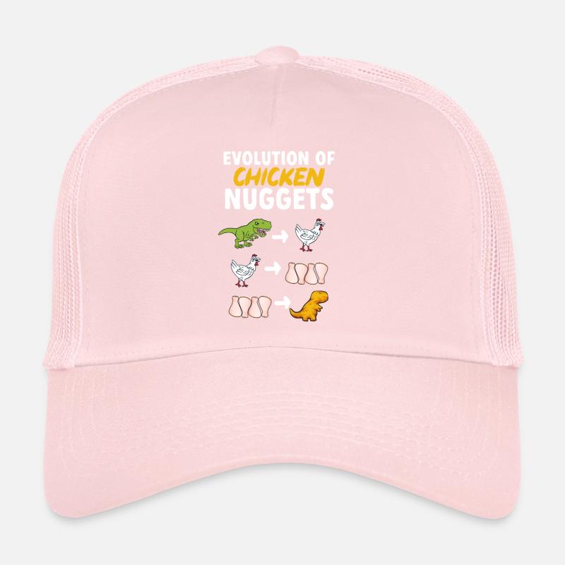 Dino Nuggets Dinosaurier Chicken Nuggets Trucker Cap