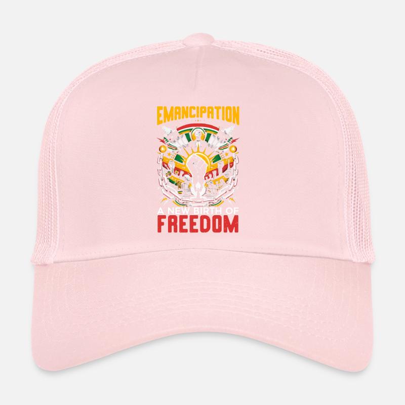 Emancipation Proclamation African Juneteenth Trucker Cap