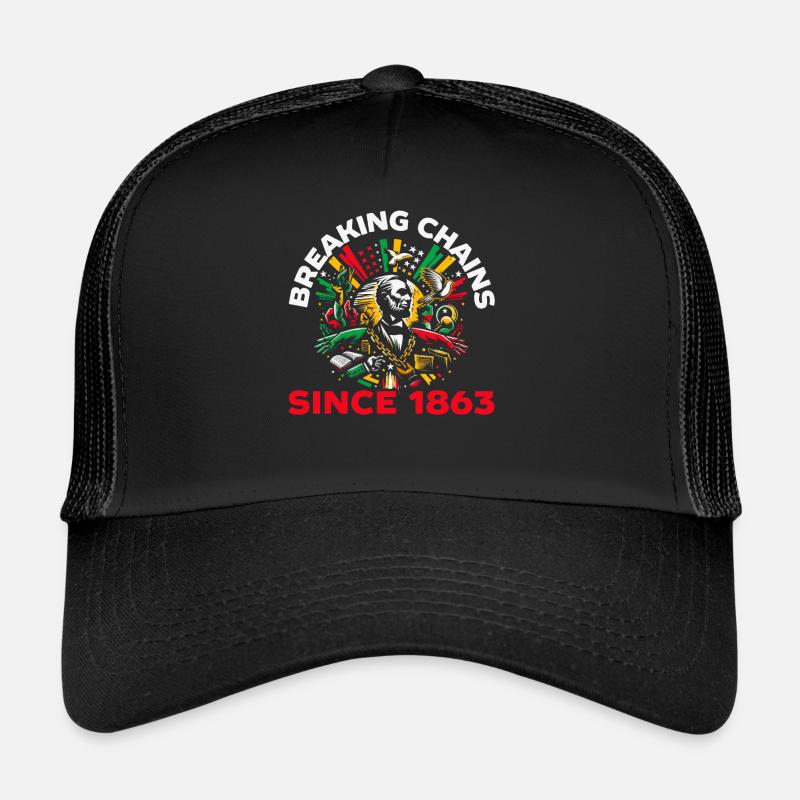Emancipation Proclamation African Juneteenth Trucker Cap