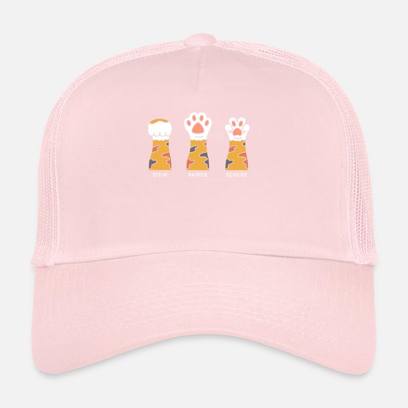 Ciseaux à papier de pierre Casquette trucker 