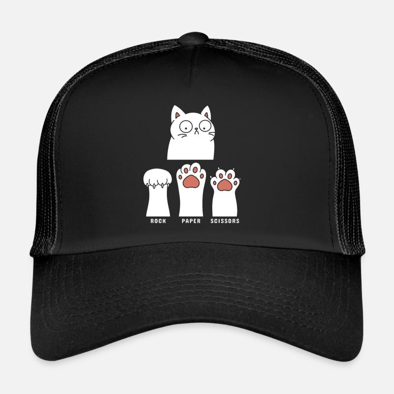 Ciseaux à papier de roche Casquette trucker 
