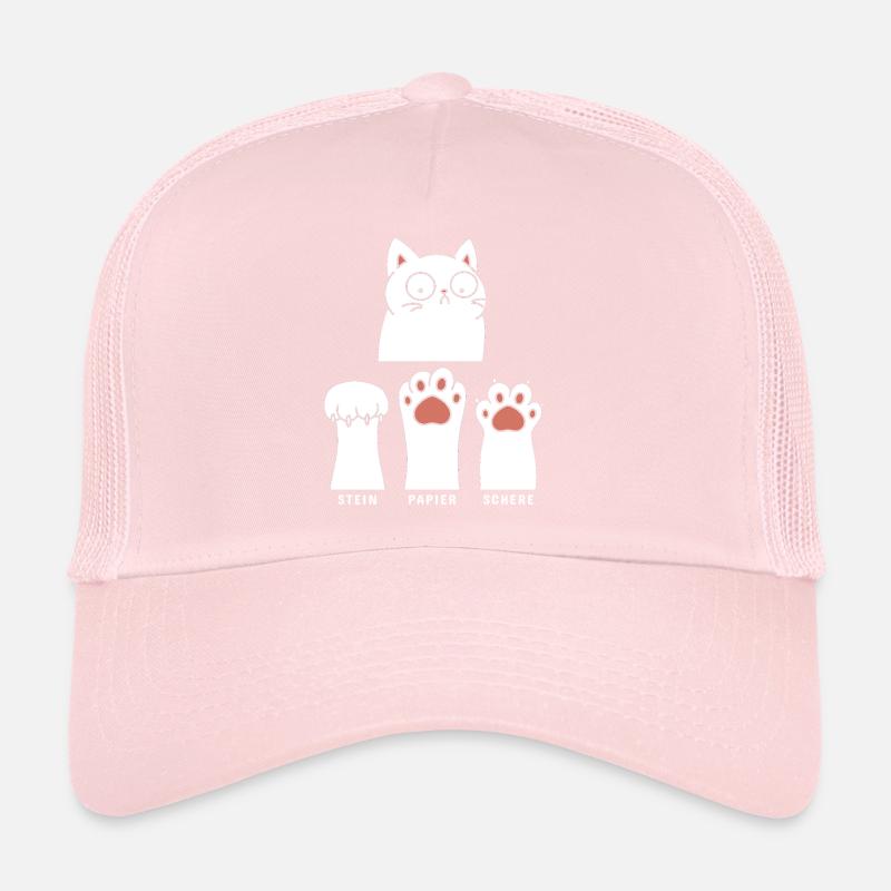Ciseaux à papier de pierre Casquette trucker 