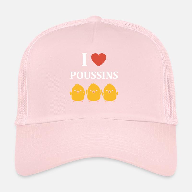 Humour bébé poussin Casquette trucker 