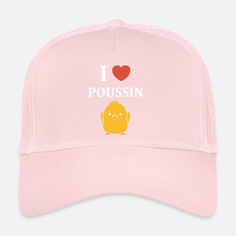 Humour bébé poussin Casquette trucker 