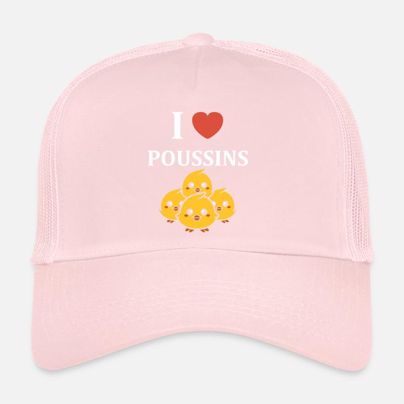 Humour bébé poussin Casquette trucker 