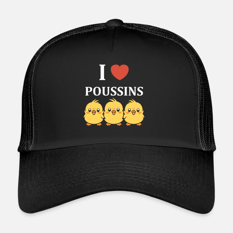Humour petit poussin Casquette trucker 