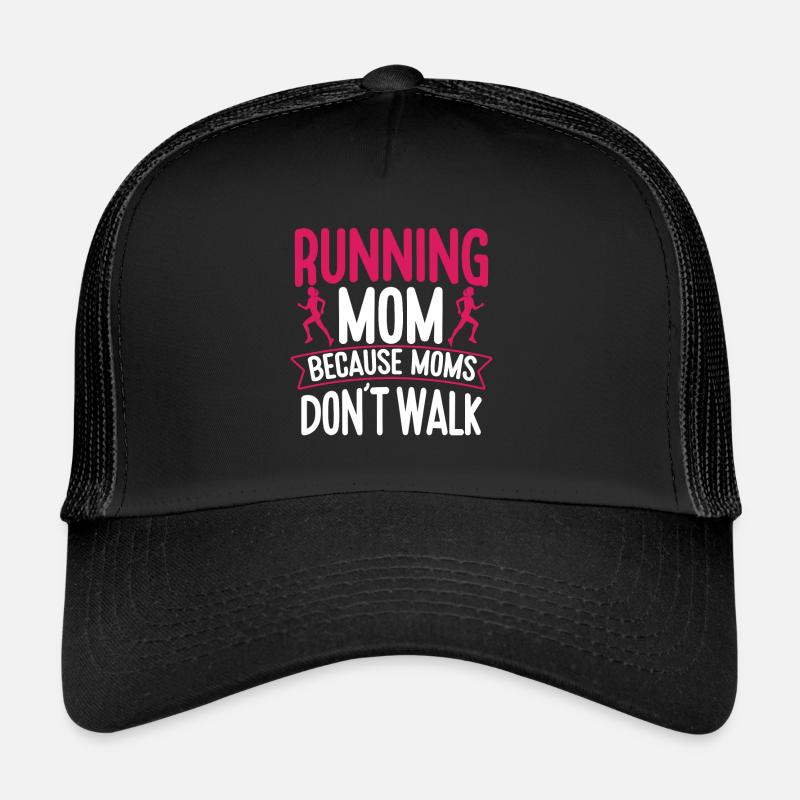 Running Mom Marathon Runner Jogging Casquette trucker 