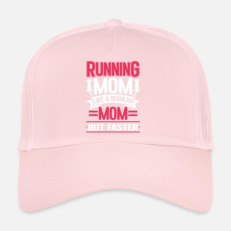 Running Mom Marathon Runner Jogging Casquette trucker 