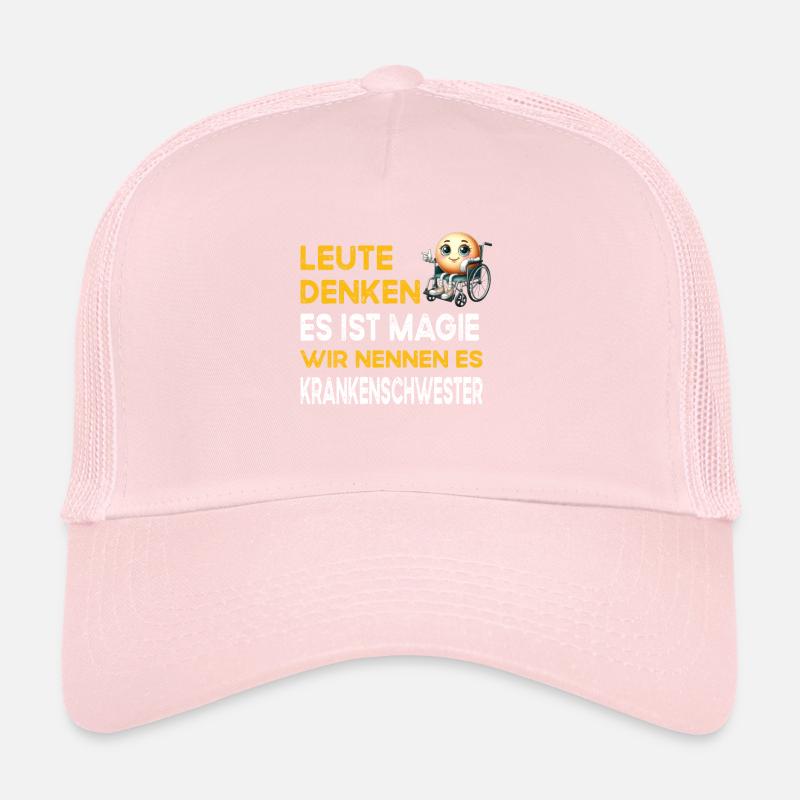 People Thinking Magic Nurse Nursing Trucker Cap