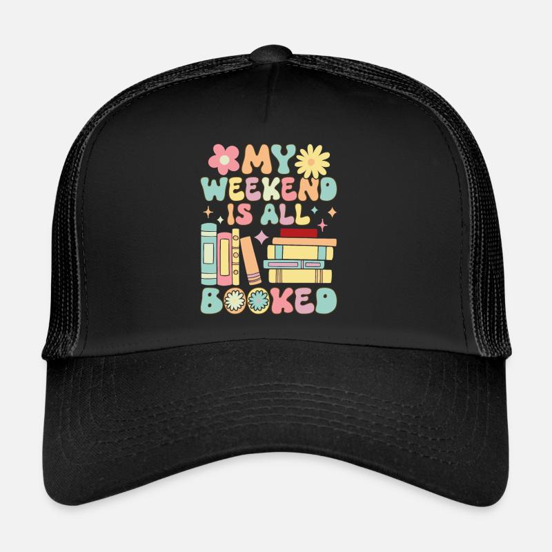 Groovy Book Reader Lecture de livres Casquette trucker 