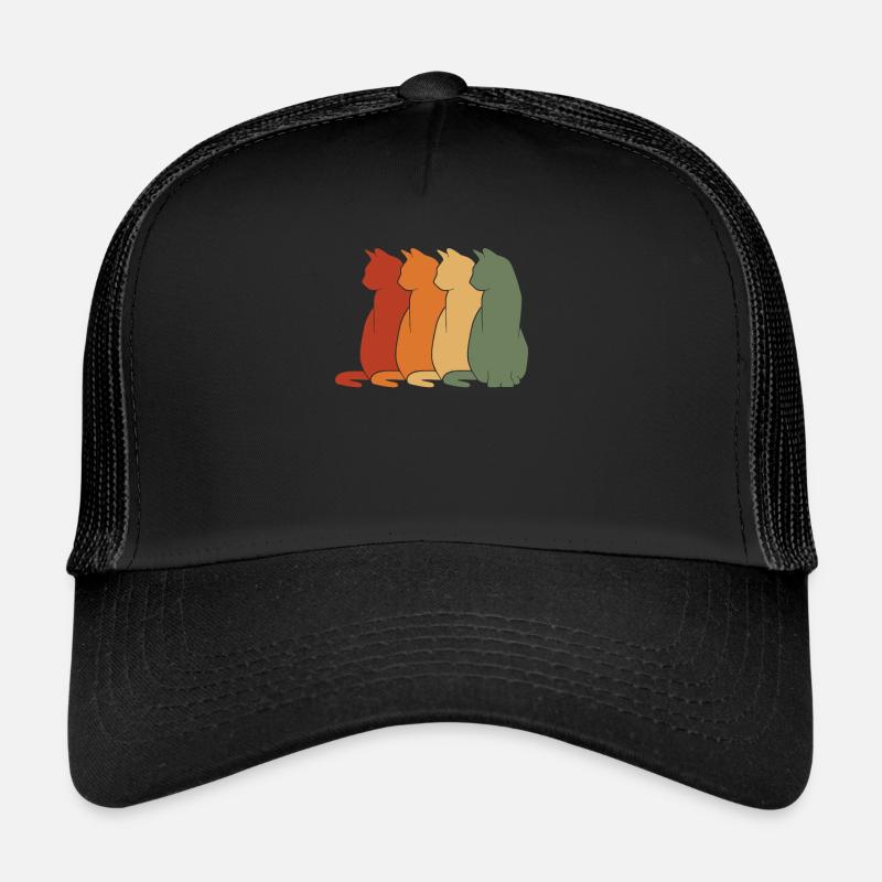 Chat Casquette trucker 