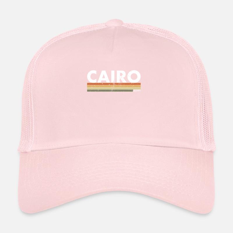 Le Caire Vintage Rétro Égypte Égypte Egypte Casquette trucker 