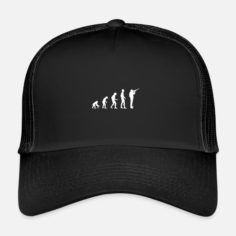Évolution Chasse Chasse Chasseur Sport Hobby Nature Casquette trucker 