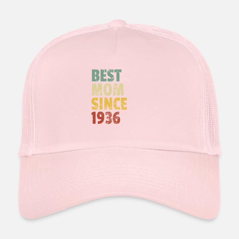 Beste Mutter seit 1936 Muttertags-Slogan-Zitat Trucker Cap