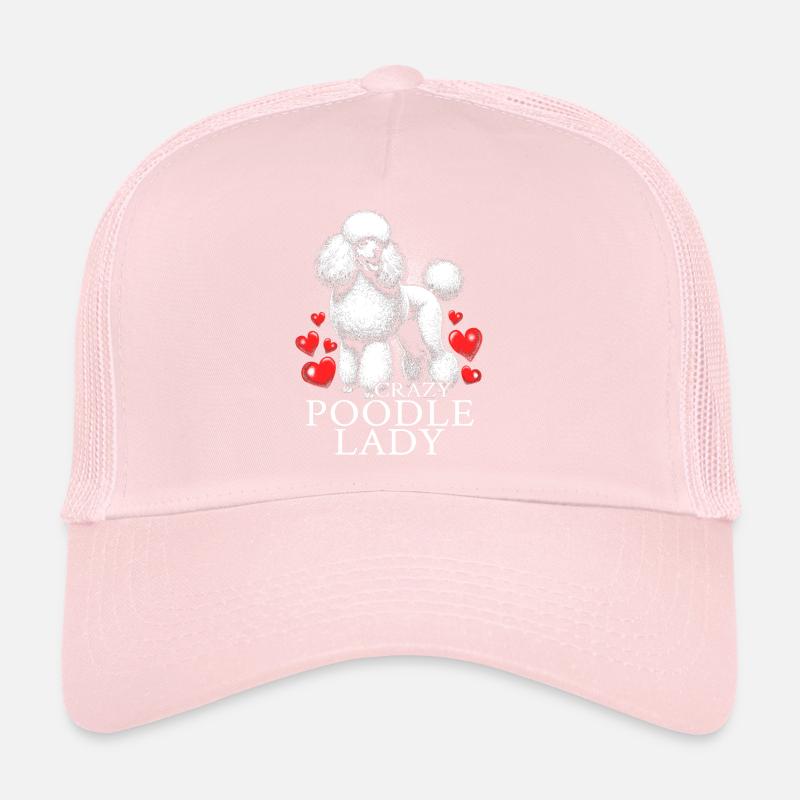 Dame caniche folle Casquette trucker 