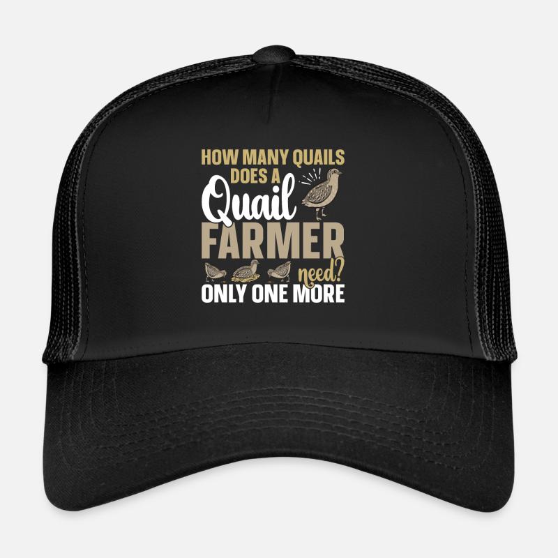 Quail Bird Trucker Cap