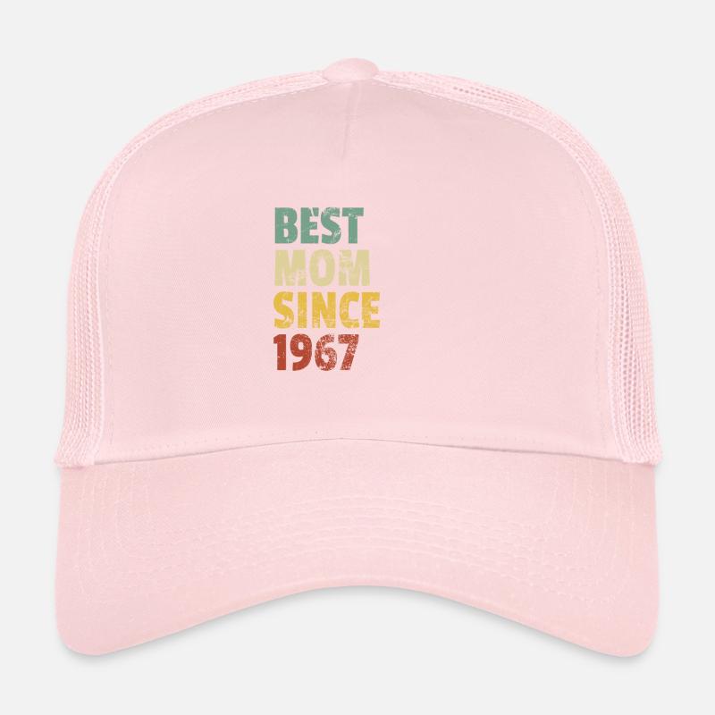 Beste Mutter seit 1967 Muttertagsslogan Zitat Trucker Cap