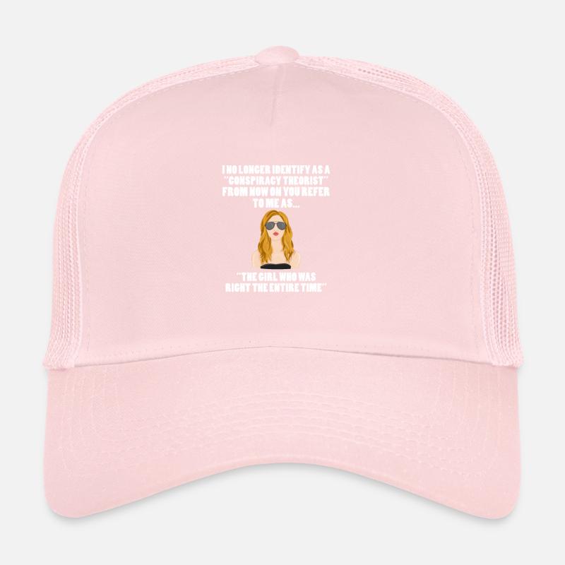 Conspiracy Conspiracy Theory Gift Trucker Cap