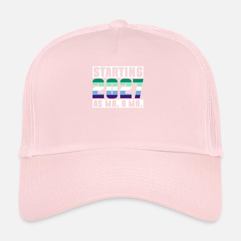Gay Pride 2027 Hochzeit Homo-Ehe Trucker Cap