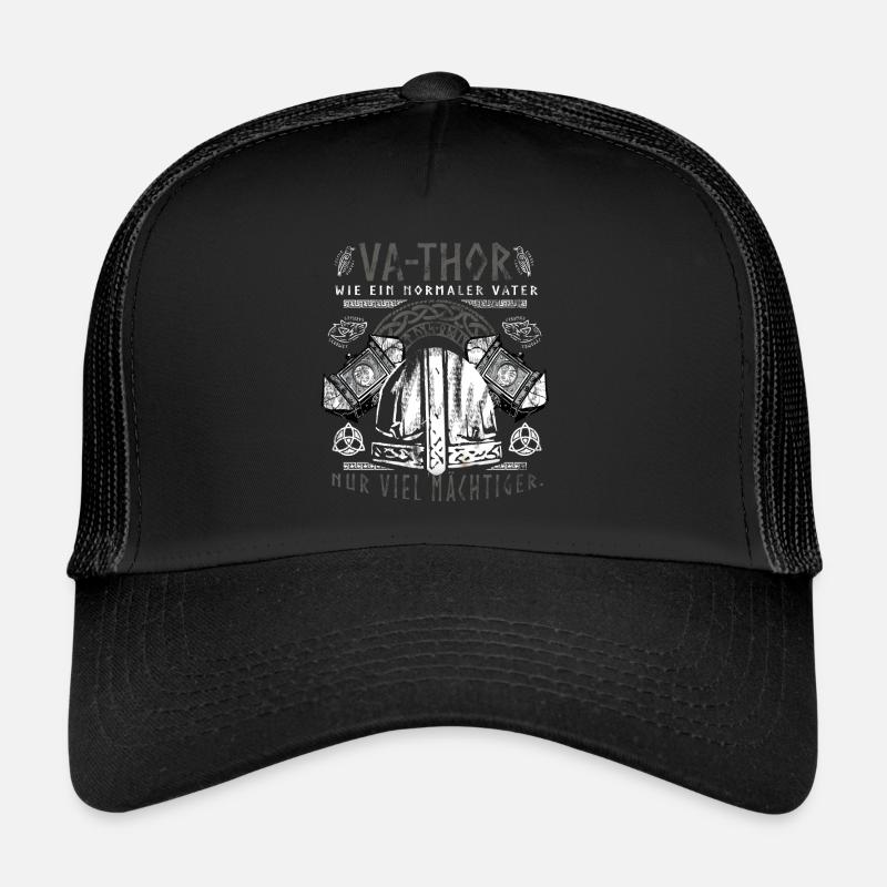 Vathor - Vatertag Vatertagsgeschenk Wikinger Trucker Cap