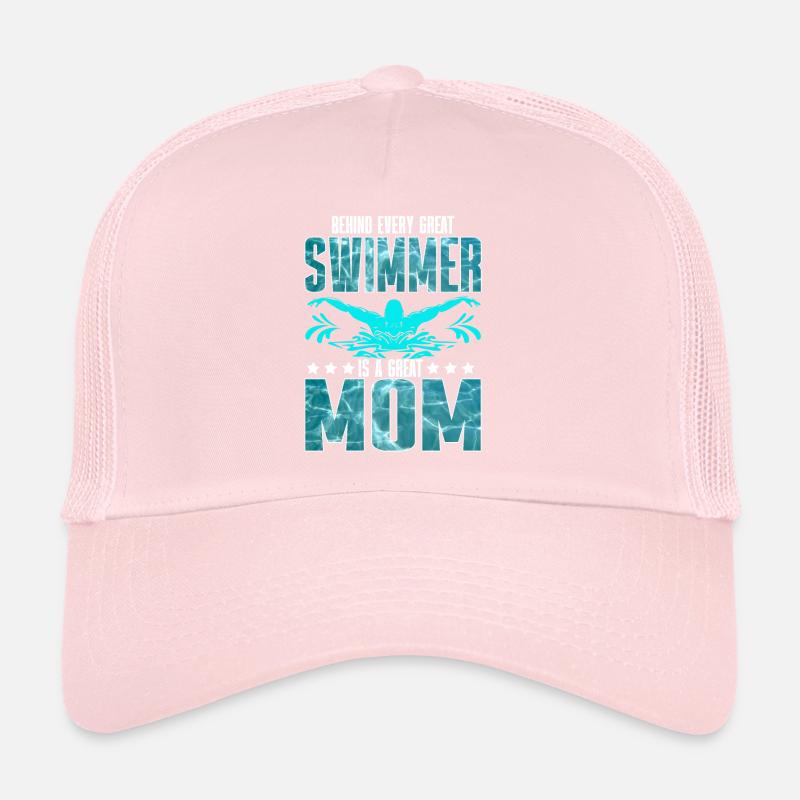 Schwimmschwimmer Mom Swim Mutter Trucker Cap