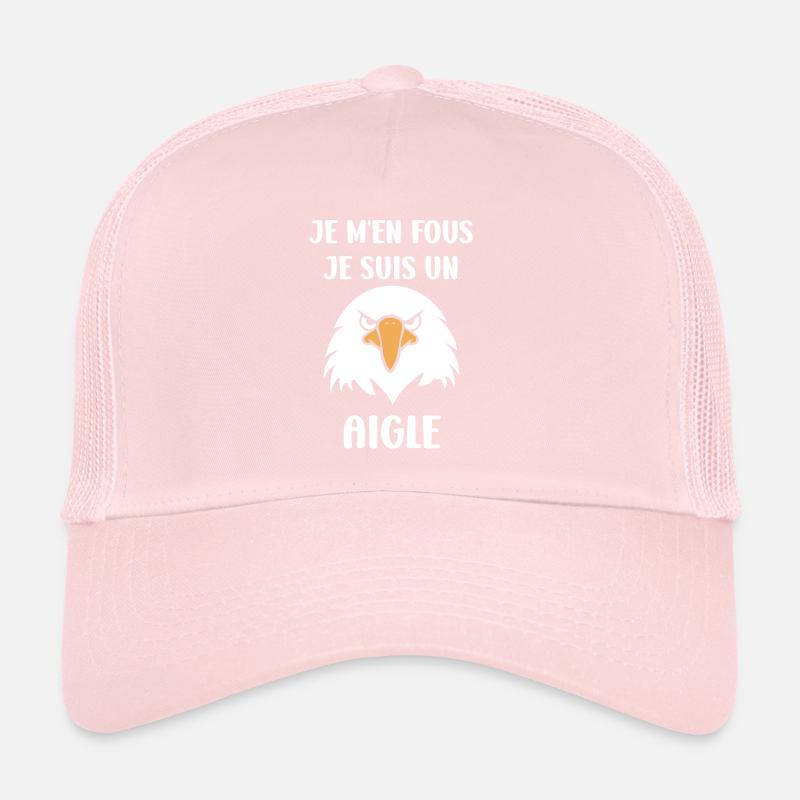 Citation humour Oiseau aigle Casquette trucker 