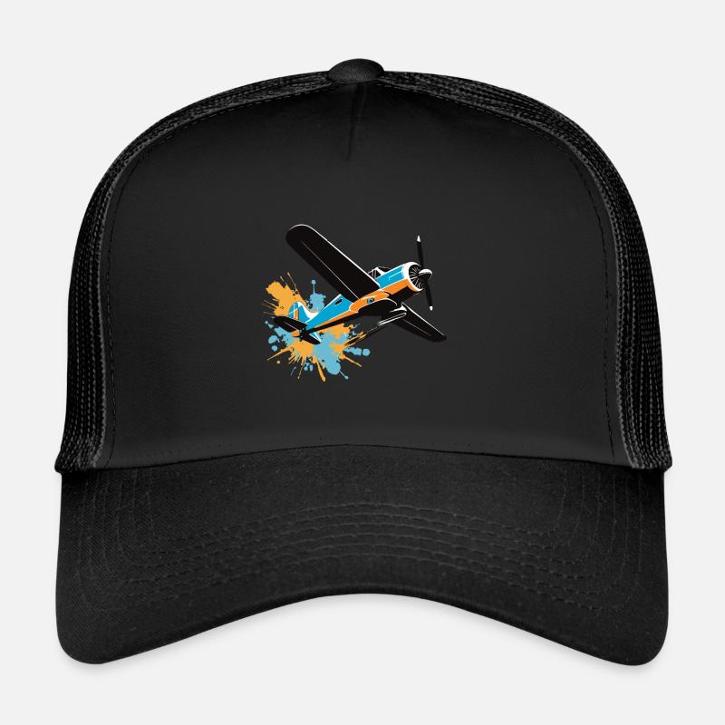 Modèle Avion Pilote Avion Hobby Design Casquette trucker 