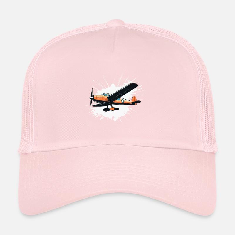 Modellflugzeug Pilot Flugzeug Hobby Flieger Trucker Cap