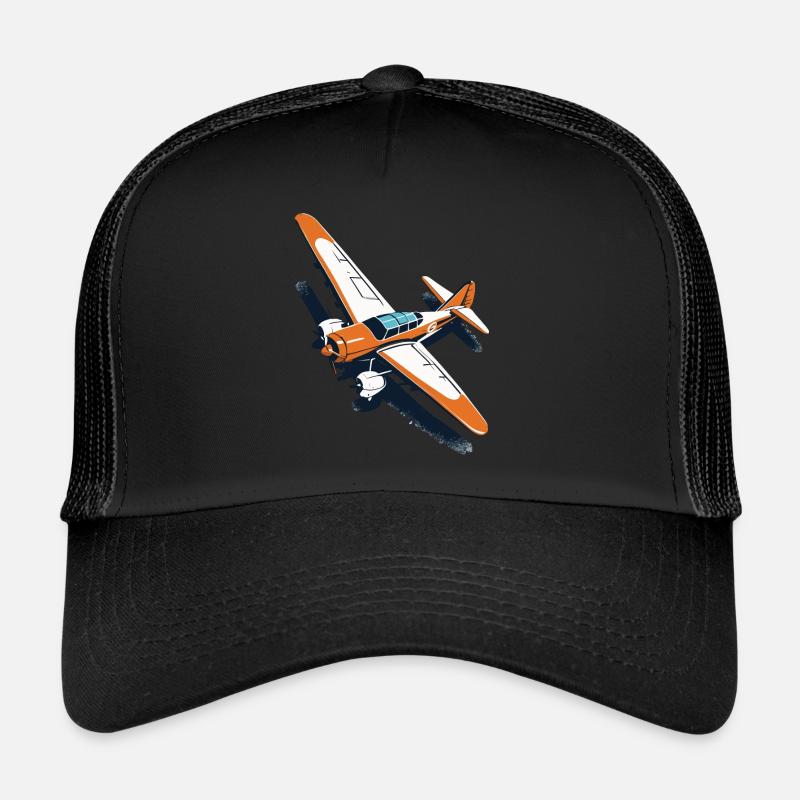 Modellflugzeug Pilot Flieger Flugzeug Hobby Design Trucker Cap