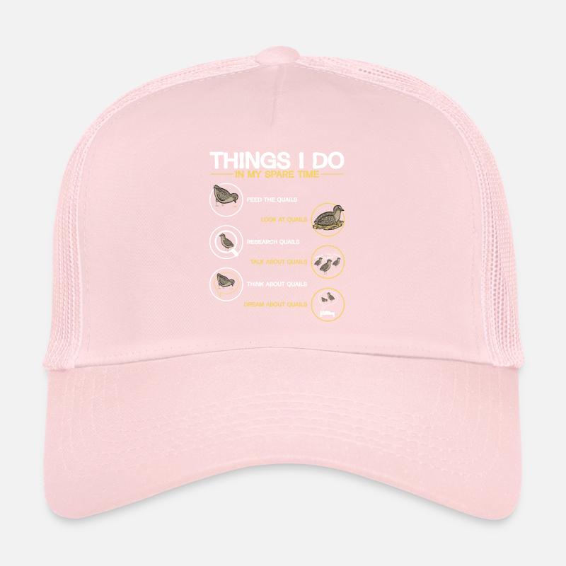 Oiseau de caille Casquette trucker 