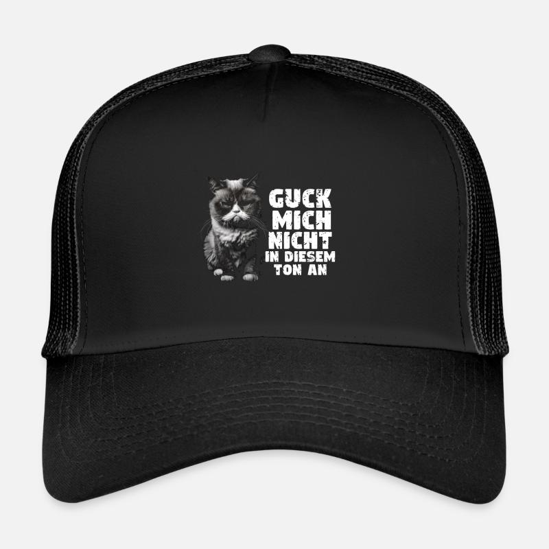 Ne me regardez pas sur ce ton ! Casquette trucker 