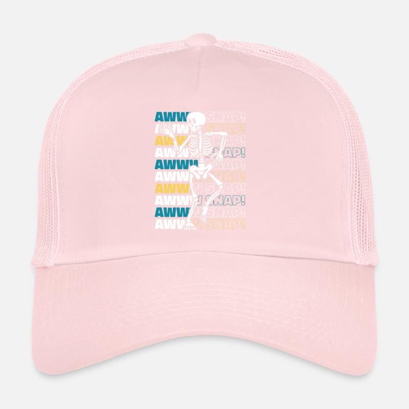 Aww Snap Broken Finger Broken Arm Leg Surgeon Trucker Cap