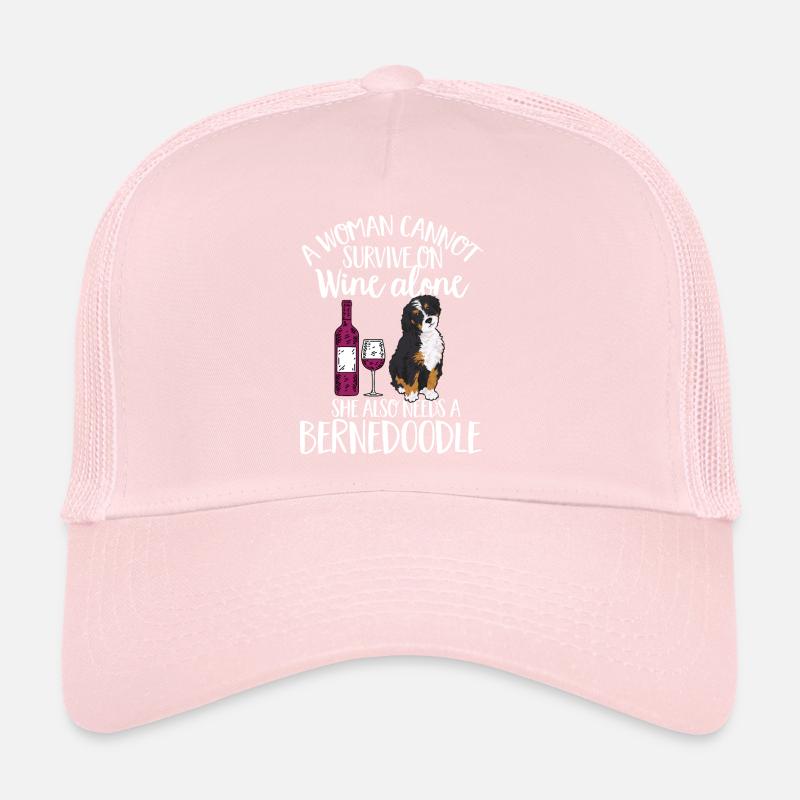 Bernedoodle Hund Trucker Cap
