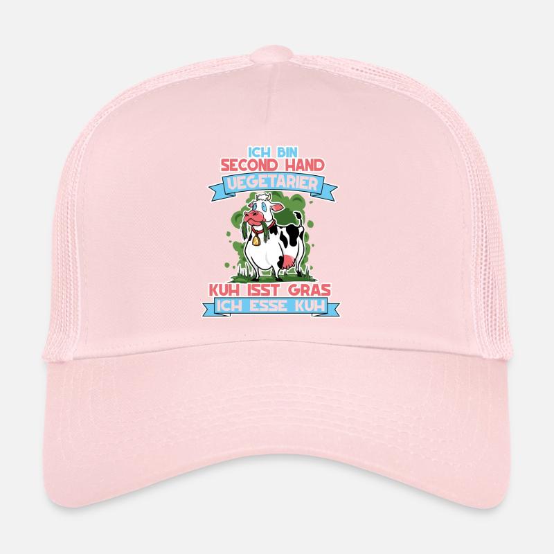 I'm Second Hand Vegetarian Cow Eats Grass Trucker Cap