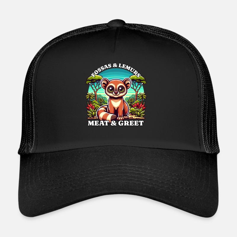 Lemurs Fossas Trucker Cap