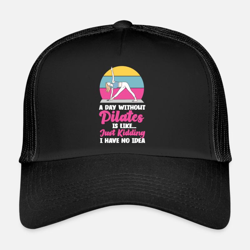 Instructeur de Pilates Professeur Retro A Casquette trucker 