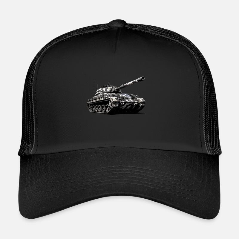 Deutscher schwerer Panzer |Deutsche Panzerwaffe Trucker Cap