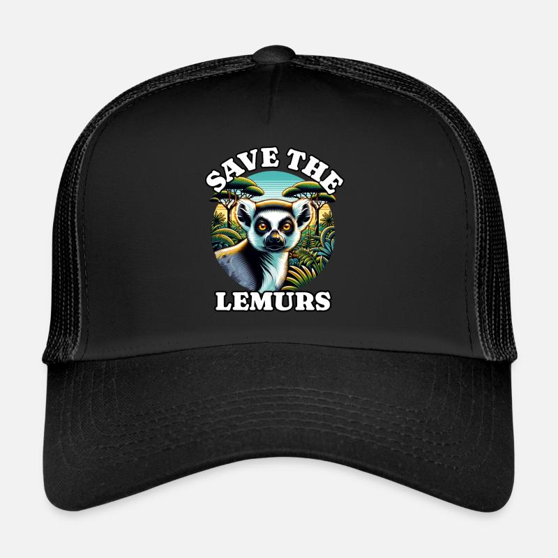 Lémurien Lémuriens Casquette trucker 