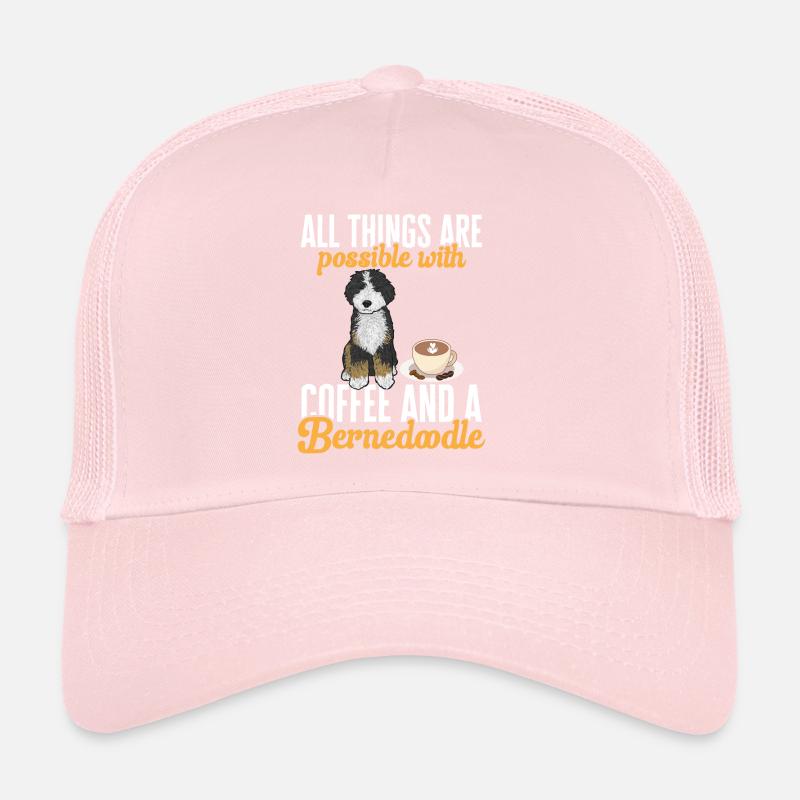 Bernedoodle Hund Trucker Cap