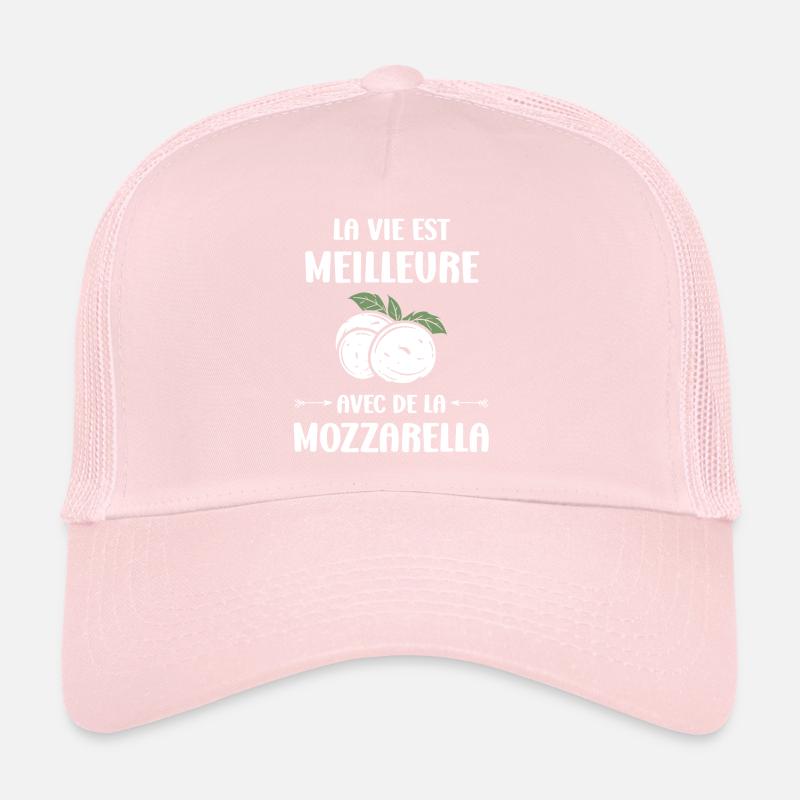 Humour mozzarella Casquette trucker 