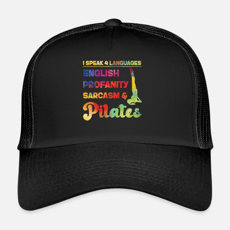 Pilates Instructor Teacher - Trucker Cap - Schwarz/Schwarz