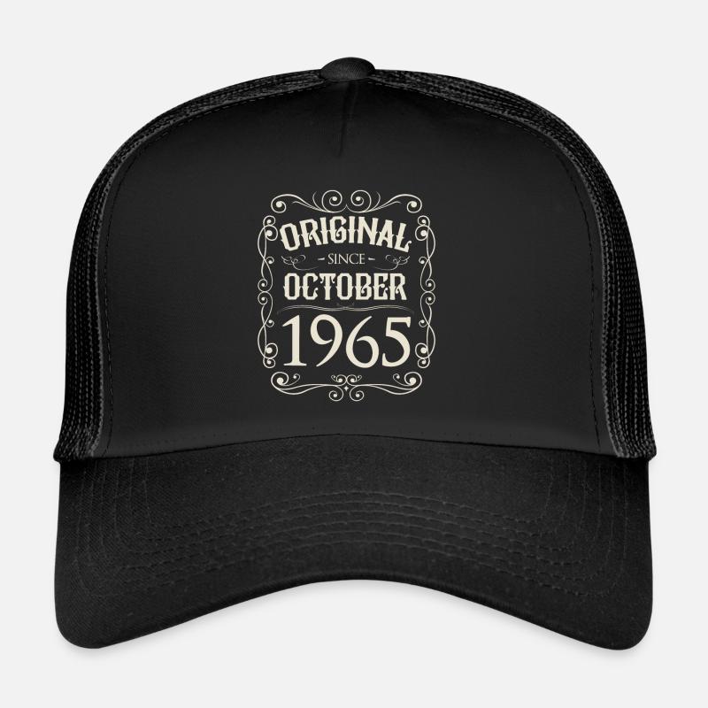 Vintage - Original since Oktober 1965 Geburtstag Trucker Cap